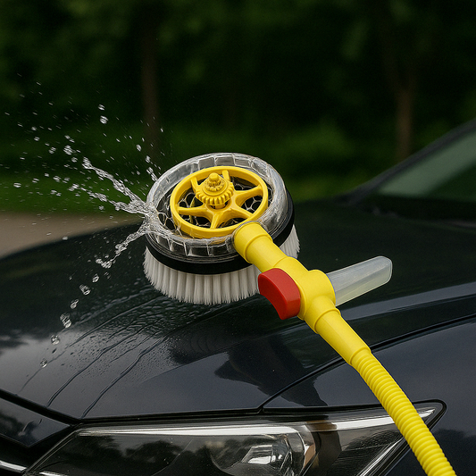 🧽 Cepillo giratorio de pulverización profesional