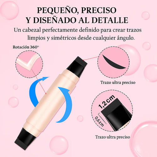 DELINEADOR DE OJOS CON SELLO GIRATORIO